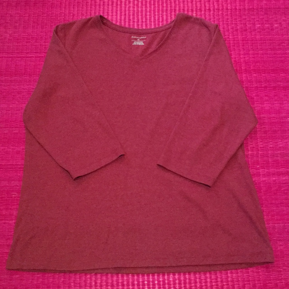 Christopher and banks 3/4 sleeve shirt